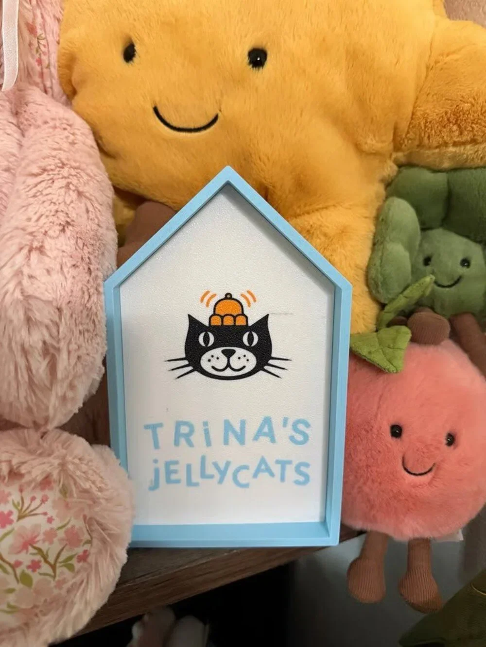 Jellycat Nametag Sign